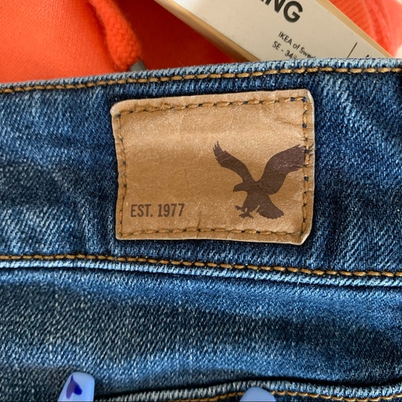 2 for $20 American eagle | denim mini skirt size 4 - Picture 8 of 10